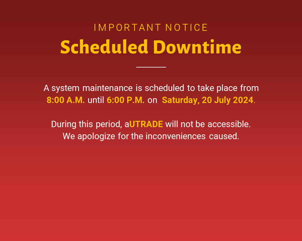 Scheduled Downtime