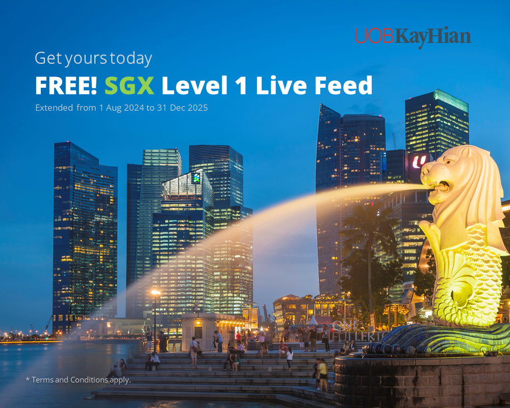 FREE! SGX Level 1 Feed